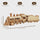 Music Park - 3D Wooden Puzzle Mechanical Train Model Kits Brain Teaser Puzzles Vehicle Building Kits Unique Gift on Birthday Christmas Day