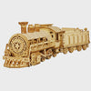 Music Park - 3D Wooden Puzzle Mechanical Train Model Kits Brain Teaser Puzzles Vehicle Building Kits Unique Gift on Birthday Christmas Day