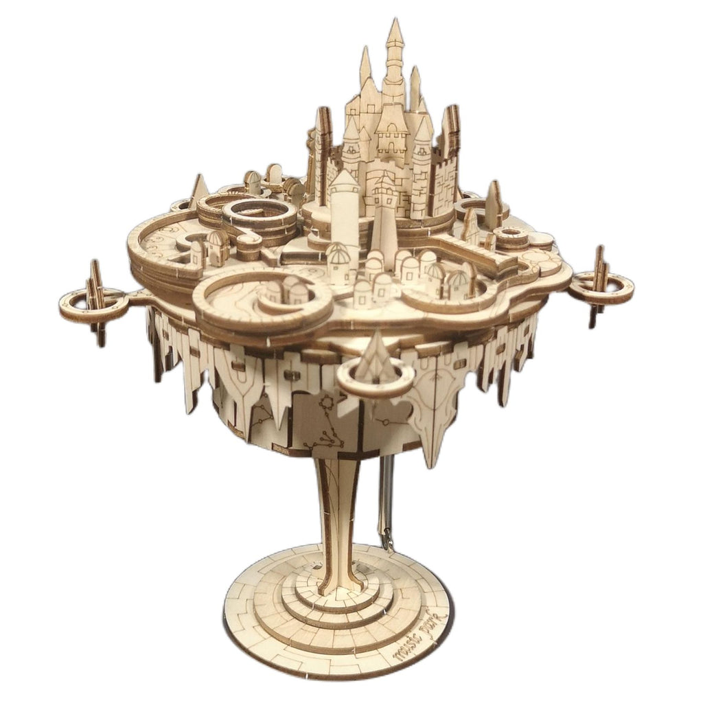 Music Park - 3D Wooden Puzzles Music Box kits You are My Sunshine Castle Building Model DIY Crafts Birthday Gift for Women