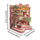 Music Park - 3d wooden puzzle for adults Winding Lane Library book nook with lights model kit dollhouse DIY miniature house Birthday and Christmas gifts