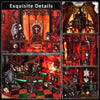 Music Park - 3D Wooden Puzzle For Adults Eternal Night Dark Castle DIY Miniature House Assembly Model Stress Relief Toy Home Decor Gifts