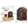 Music Park - 3D Wooden Puzzle For Adults Eternal Night Dark Castle DIY Miniature House Assembly Model Stress Relief Toy Home Decor Gifts