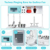 inQ Boutique - Kids Pretend Play Kitchen Set Realistic Cooking Toy with Sink & Accessories