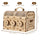 Music Park - 3D Wooden Puzzle DIY Treasure Box Model Building Kits Brain Teaser Projects for Adult Christmas Gifts