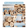 Music Park - 3D Wooden Puzzles Wine Truck Model Kits Brainteaser and Puzzle for Christmas Birthday Gifts