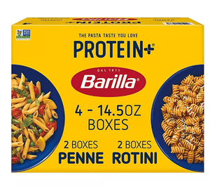 3Musks - Barilla Protein+ Penne And Rotini Pasta, 14.5 oz, 4 Pack