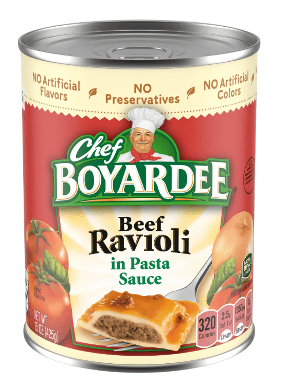 3Musks - Chef Boyardee Beef Ravioli Canned Pasta, 15 oz