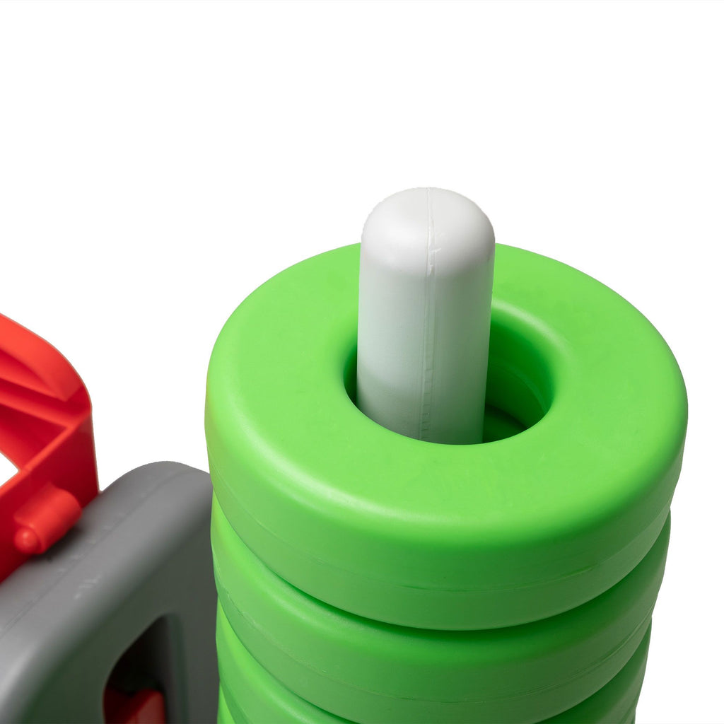 FX070 - Jumbo 4-to-Score Game Set;  Giant Connect 4 with 42 Rings;  Indoor Outdoor Game Set for Kids and Adults