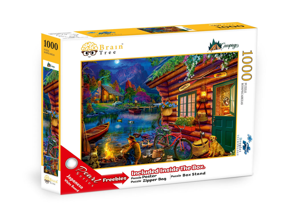Brain Tree - Camping Jigsaw Puzzles 1000 Piece