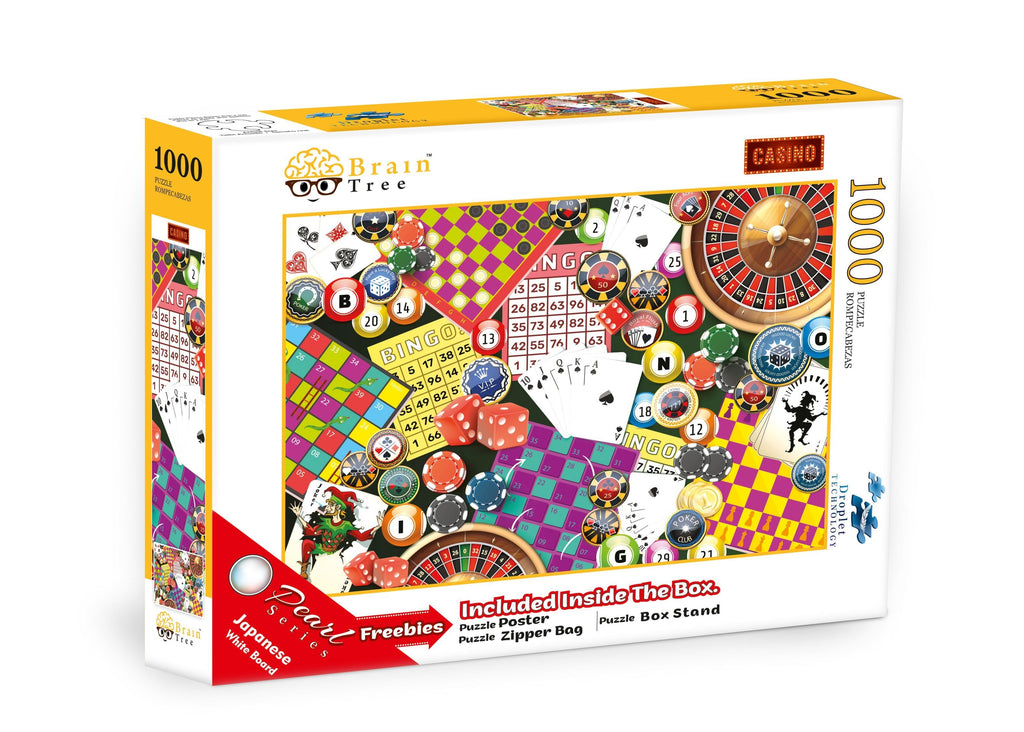 Brain Tree - Casino Jigsaw Puzzles 1000 Piece