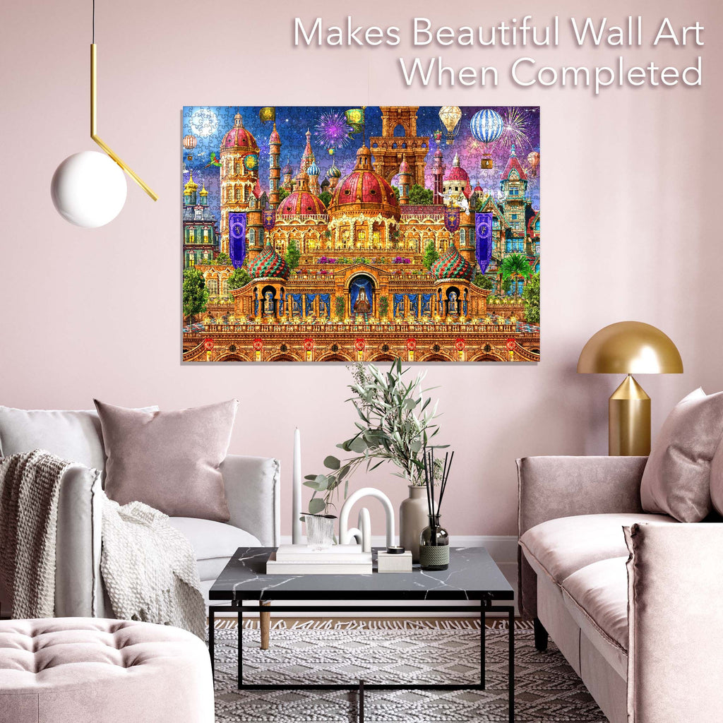 Brain Tree - Castle Festival Jigsaw Puzzles 1000 Piece