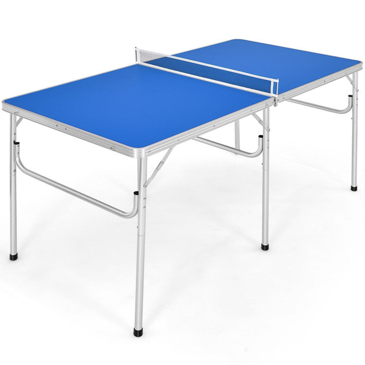 Hooya Imp.& Exp. - 60 Inch Portable Tennis Ping Pong Folding Table with Accessories