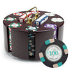 Tycon Net - 200ct Custom Claysmith Gaming Poker Knights Chip Carousel