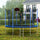 Yeah Depot - 10FT Trampoline with Basketball Hoop Inflator and Ladder(Inner Safety Enclosure) Blue