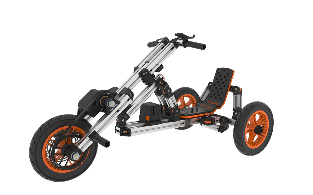 Yeah Depot - Modular design High-strength material electric innovation kart, more than 20 kinds of assembly methods, suitable for outdoor sports, parent-child interaction