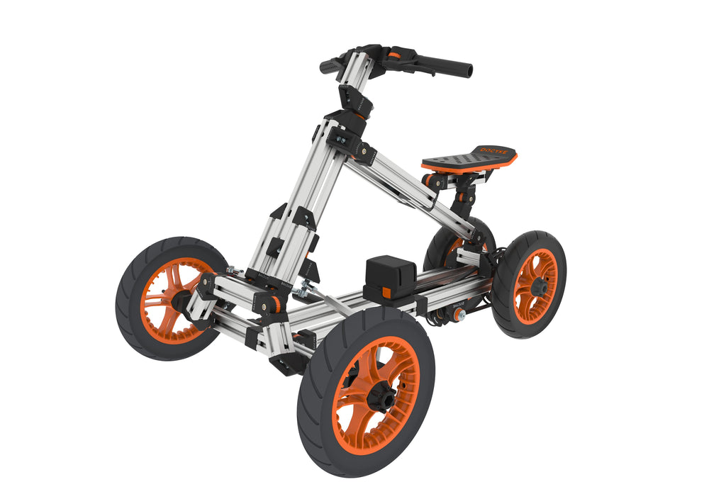 Yeah Depot - Modular design High-strength material electric innovation kart, more than 20 kinds of assembly methods, suitable for outdoor sports, parent-child interaction