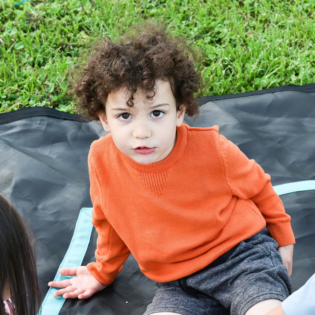 Yeah Depot - 13ft Geometric Dome Climber Play Center, Kids Climbing Dome Tower with Hammock, Rust & UV Resistant Steel Supporting 1000 LBS