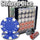 Tycon Net - 1,000 Ct - Custom Breakout - Striped Dice 11.5 G - Acrylic