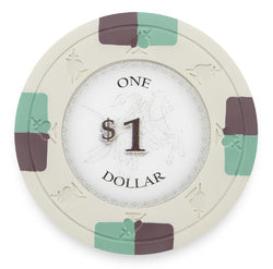 Tycon Net - Poker Knights 13.5 Gram, $1, Roll of 25