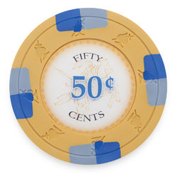 Tycon Net - Poker Knights 13.5 Gram, $0.50, Roll of 25