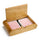 Tycon Net - 2 Deck (Poker and Bridge Size) Wooden Card Box