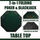 Tycon Net - 48'' Green Octagon Folding Poker and Blackjack Table Top