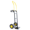Yeah Depot - HT1006BK-YL Hand Truck Dual Purpose 2 Wheel Dolly Cart and 4 Wheel Push Cart with Swivel Wheels 330 Lbs Capacity Heavy Duty Platform Cart for Moving/Warehouse/Garden/Grocery