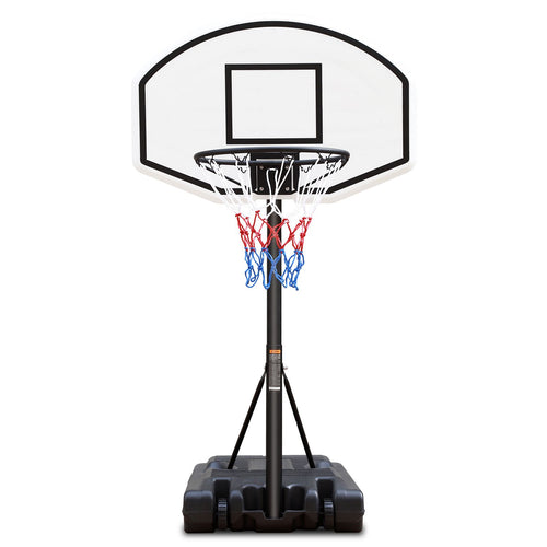 Yeah Depot - Portable Poolside Basketball Hoop Swimming Pool 3.1ft to 4.7ft Height-Adjustable Basketball System Goal Stand for Kids