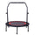Yeah Depot - 40 Inch Mini Exercise Trampoline for Adults or Kids Indoor Fitness Rebounder Trampoline with Safety Pad Max. Load 300LBS