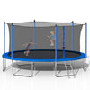 Yeah Depot - 14FT Trampoline with Safety Enclosure Net,Heavy Duty Jumping Mat and Spring Cover Padding for Kids and Adults, Ladder