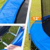 Yeah Depot - 14FT Trampoline with Safety Enclosure Net,Heavy Duty Jumping Mat and Spring Cover Padding for Kids and Adults, Ladder