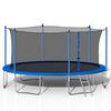 Yeah Depot - 14FT Trampoline with Safety Enclosure Net,Heavy Duty Jumping Mat and Spring Cover Padding for Kids and Adults, Ladder