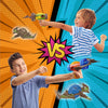Kiwi Toy&Hobby - Rocket Launcher Airplane Toy with Dinosaur Targets Foam Pterosaur Shooting Games for Outdoor Kids Toys 5 6 7 8 Year Old Boy Catapult Plane Toy Christmas Easter Gift