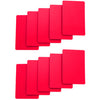 Tycon Net - Set of 10 Red Plastic Bridge Size Cut Cards