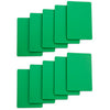 Tycon Net - Set of 10 Green Plastic Bridge Size Cut Cards