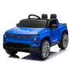 Yeah Depot - 24V Kids Ride on Car W/Parents Control,Licensed Chevrolet Silverado,Four-wheel suspension,LED Lights,Bluetooth,music,USB,MP3,Power display,speeds 2.49-3.73MPH For kids aged 2-5.