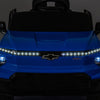 Yeah Depot - 24V Kids Ride on Car W/Parents Control,Licensed Chevrolet Silverado,Four-wheel suspension,LED Lights,Bluetooth,music,USB,MP3,Power display,speeds 2.49-3.73MPH For kids aged 2-5.