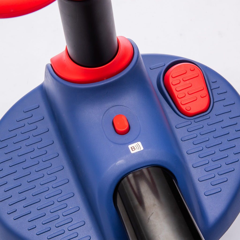 Yeah Depot - 6V Kids Ride On Electric Wiggle Car,flashing wheels,Shock absorbing PU wheel,Retractable,steering wheel rotates 360Â°,Two-speed adjustment,Bluetooth,Provide a speed of 1.86-3.11MPH for kids aged 3+.