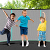 Yeah Depot - 12ft Green Outdoor Toddler Trampoline with Enclosure Safety Net Jumping Fun Trampoline, heavy-duty jump pads, spring-loaded for children and adults, Gifts for Boys/Girls