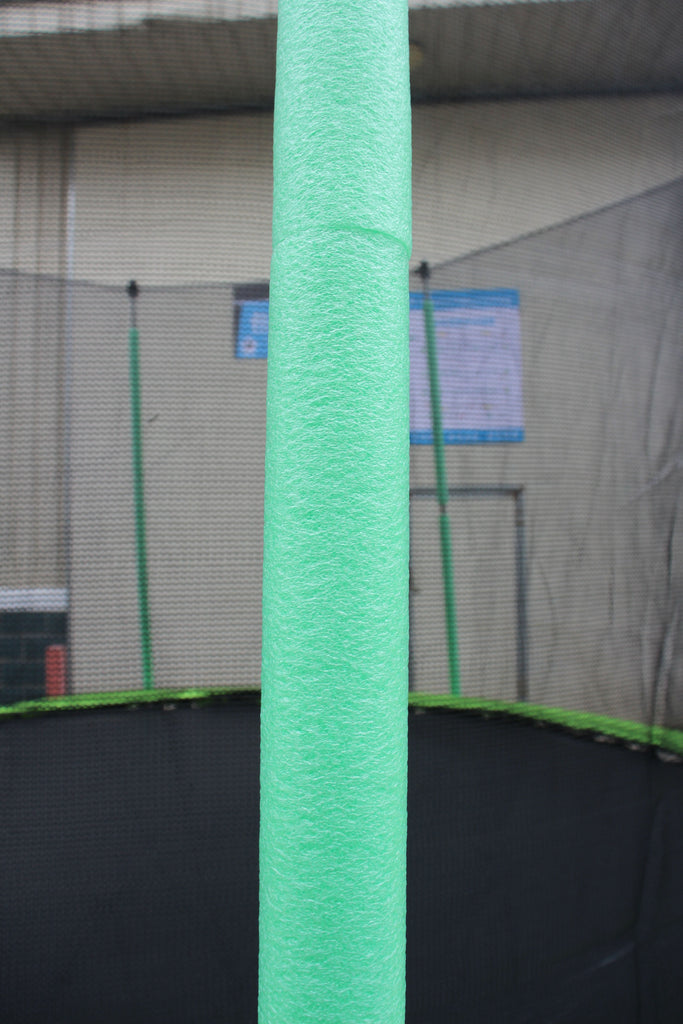 Yeah Depot - 12ft Green Outdoor Toddler Trampoline with Enclosure Safety Net Jumping Fun Trampoline, heavy-duty jump pads, spring-loaded for children and adults, Gifts for Boys/Girls