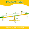 Yeah Depot - Garden kids Playground Seesaw Steel Outdoor Seesaw 360 Degree Rotation Seesaw Playground Equipment