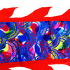 DSJUGGLING - 3 Meters (9.8 FT) Golden Scale Silk Dragon POI Outdoor Flinging Wind Spinners & Fitness Dragon Dance Wu Long 3D dragon Ribbon Streamer with Fiberglass Handstick + Travel Bag!