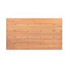 Yeah Depot - Maiden 71'' 6-Seater Teak & Aluminum Patio Dining Table, Natural Teak