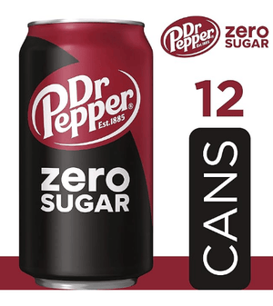 Flexile - DR PEPPER ZERO SUGAR - 12 OZ, 12 PK
