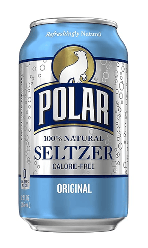 Flexile - Polar Seltzer Water Original, 12 fl oz cans, 18pk