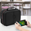Eggracks by Global Phoenix - Portable Deluxe Carrying Case for Nintendo Switch Protected Travel Case with Rubberized Handle Shoulder Strap