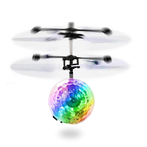 Eggracks by Global Phoenix - RC Flying Balls Electric Infrared Induction Drone Helicopter Ball LED Light Kids Flying Toy