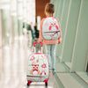 FX070 - 2 PCS Kids Luggage Set, 12'' Backpack and 16'' Spinner Case with 4 Universal Wheels, Travel Suitcase for Boys Girls
