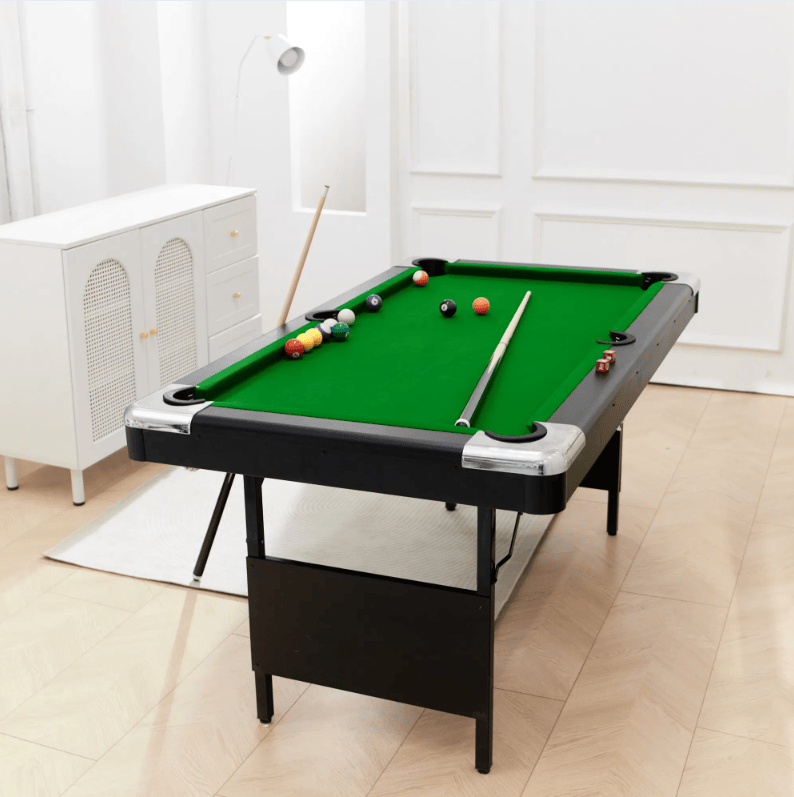 Smilegive - 5.5FT Billiard Table, 1.67M Pool Table,billiards,5.5FT Game Table,Children's Game Table,table Games,family Movement, Children's Billiard Table, Children's Pool Table, Small Pool Table