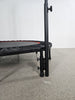 Yeah Depot - 48'' Foldable Mini Trampoline Max Load 300lbs, Fitness Rebounder with Adjustable Foam Handle, Exercise Trampoline for Adults Indoor/Garden Workout